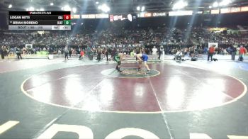 150 lbs Cons. Round 4 - Brian Moreno, Blackfoot vs Logan Nitti, Coeur D Alene