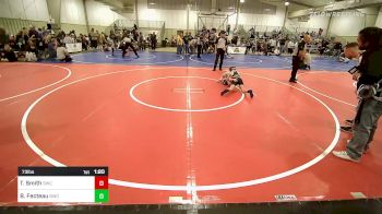 73 lbs Semifinal - Tracker Smith, Salina Wrestling Club vs Bryce Fecteau, Bentonville Wrestling Club