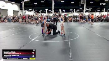 57 lbs Round 6 (8 Team) - Cabela Trail, U2 Women Of The Uprising vs Willow Nicotra, Validus WC