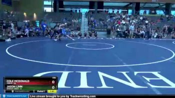 170 lbs Quarterfinals (8 Team) - Jason Linn, Bridge Creek vs Cole McDonald, Vinita