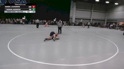 150 lbs Champ. Rd Of 64 - Daniel Loughren, Lake Gibson High School Wrestling vs Kieran Akerson, AMDG Wrestling Academy