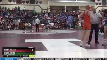 138 lbs Round 2 - Ryker Jones, Clear Creek-Amana vs Casey Kelley, Prairie, Cedar Rapids