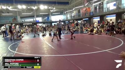 45 lbs Round 1 (16 Team) - Sebastian Cooper, Rabbit WC vs Will Pafford, Panhandle Punishers