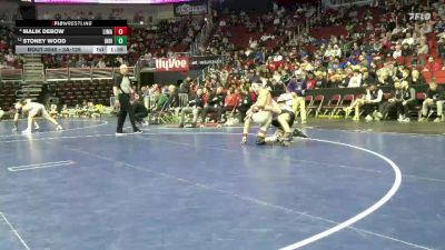 3A-126 lbs Cons. Round 5 - Stoney Wood, Indianola vs Malik DeBow, Linn-Mar