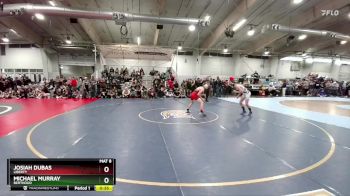126 lbs Cons. Round 2 - Josiah Dubas, Liberty vs Michael Murray, Berthoud