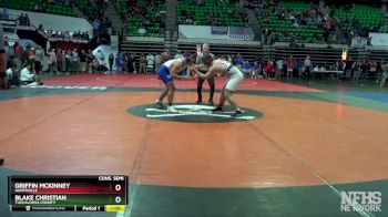 7A 215 lbs Cons. Semi - Griffin McKinney, Huntsville vs Blake Christian, Tuscaloosa County