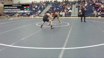 174 lbs Cons. Round 4 - Jaden Echeverria, Southern Oregon vs Olajuwon Sobomehin, Clackamas Community College