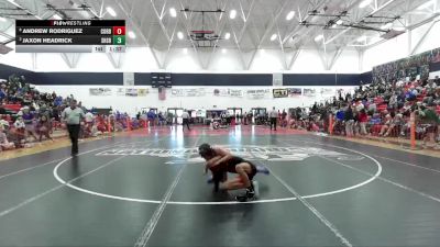 Boys 108 lbs Semifinal - Andrew Rodriguez, Corning Boys vs Jaxon Headrick, Shasta Boys
