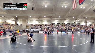 AA 120 lbs Cons. Round 2 - Andrew Workman, Blackman High School vs Vaughn Pulitzer, Dobyns Bennett High School