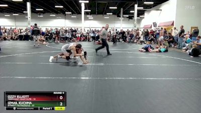 110 lbs Round 4 (8 Team) - Izmail Kuchma, Dynasty Ruthless/U2 vs Ozzy Elliott, Terps East Coast Elite