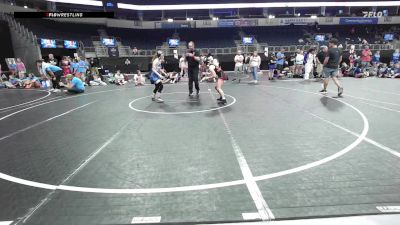 100 lbs Final - Lilly Breeden, MoWest Fire Dragons vs Ella Japp, Nebraska Wrestling Academy