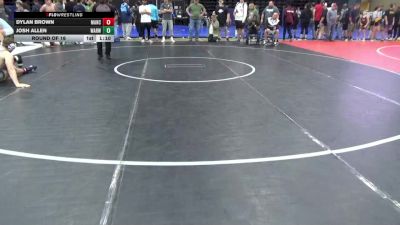 171 lbs Round Of 16 - Dylan Brown, Manchester vs Josh Allen, Warwick