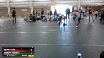 110 lbs Round 5 (6 Team) - Garrett Milligan, Ninja Killer Black vs Tyler Hargis, Ares