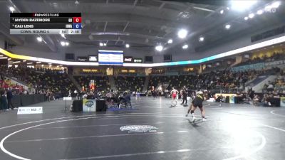 124 lbs Cons. Round 4 - Cali Leng, Iowa vs Jayden Bazemore, Gannon University