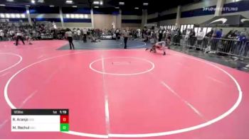 123 lbs Round Of 16 - Rhain Aranjo, Dog Pound Wrestling vs Mileva Rechul, Valiant College Prep