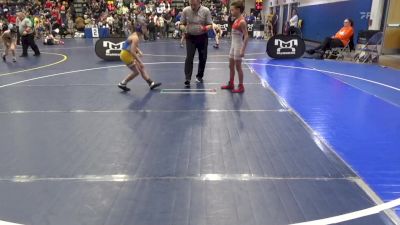 80 lbs Round Of 32 - Isa Adams, WWC/Quest vs Tanner Smith, Canon-McMillan