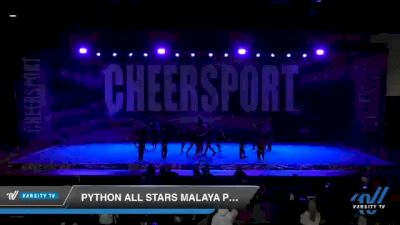 Python All Stars Malaya Pythons [2021 Junior 2] 2021 CHEERSPORT: Atlanta Grand Championship