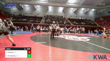 120 lbs Consi Of 4 - Caleb Higgins, Bristow Youth Wrestling vs Kenneth Matias-Heaney, Cohesion Wrestling Academy