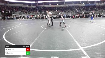 72 lbs Quarterfinal - Mason Huitt, Badlands Elite vs Trevor Bolt, Trailhands