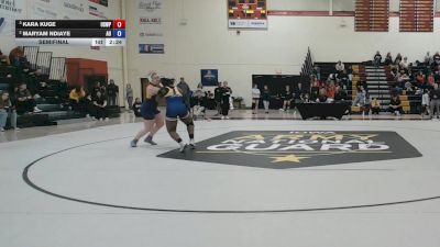 180 lbs Semifinal - Kara Kuge, Wisconsin Stevens Point vs Maryam Ndiaye, Augustana (IL)