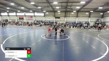 78 lbs Consi Of 8 #2 - Joseph Ricketts, PV Bighorns vs Gabe Caldwell, Ravage