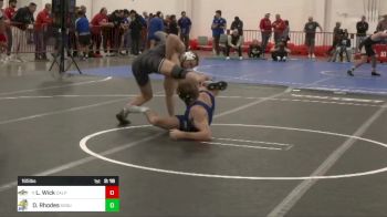 165 lbs Rd Of 32 - Luka Wick, Cal Poly vs Drake Rhodes, South Dakota State