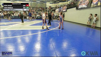 49 lbs Rr Rnd 2 - Jo Thigpen, Choctaw Ironman Youth Wrestling vs Joslyn Barr, Mannford Pirate Youth Wrestling