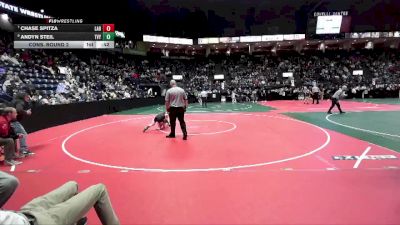 85 lbs Cons. Round 2 - Chase Spitza, LABA vs Andyn Steil, TVY2