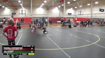 62 lbs 1st Place Match - Russell Commerford, Summit Wrestling Academy - MN vs Kai Hughes, Nebraska Boyz