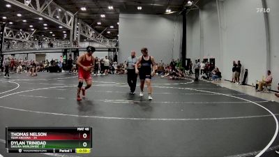 215 lbs Placement (4 Team) - THOMAS NELSON, Team Arizona vs Dylan Trinidad, Sakura Worldwide