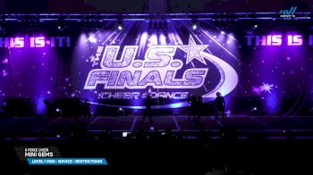 G Force Cheer - Mini Gems [2025 L1 Mini - Novice - Restrictions Day 1] 2025 The U.S. Finals Virginia Beach