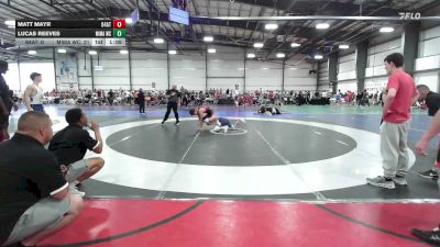132 lbs Rr Rnd 1 - Matt Mayr, 84 Athletes Red - HSB vs Lucas Reeves, MICHIGAN MAFIA WC - HSB