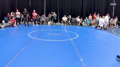 84 lbs Round 3 (6 Team) - Leo Bushman, Upstate Uprising vs Eliana Servis, Cordoba Trained