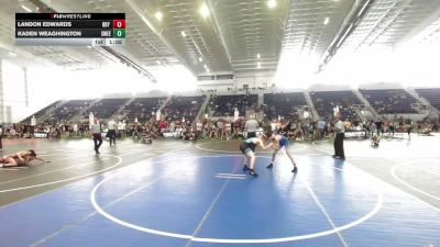 120 lbs Quarterfinal - Landon Edwards, Rby Wc vs Kaden Weaghington, Sweetland Misfits