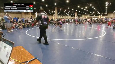 113 lbs Round 3 (6 Team) - Denzel Benton, Powerhouse vs Connor Ayala, North DeSoto Red