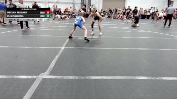 98 lbs Round 2 (6 Team) - Eli Cornwell, Front Royal WC vs Declan Mueller, Savage WA White