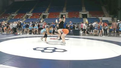 140 lbs Cons. Rd Of 16 - Clover Williams, Oklahoma vs Gage Vaughn, Oklahoma