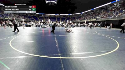 85 lbs Consy 4 - Tyler Farmer, Frazier vs Declan Jericho, Belle Vernon