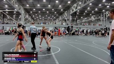 107 lbs Round 4 (8 Team) - Dallas Bohling, Crown City Queens Red vs Roshna Rai, D3 Training Center