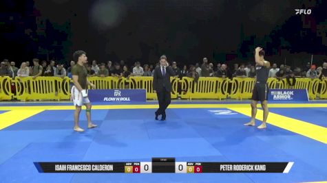 Peter Roderick Kang vs Isaih Francesco Calderon 2025 Pan IBJJF Jiu-Jitsu No-Gi Championship