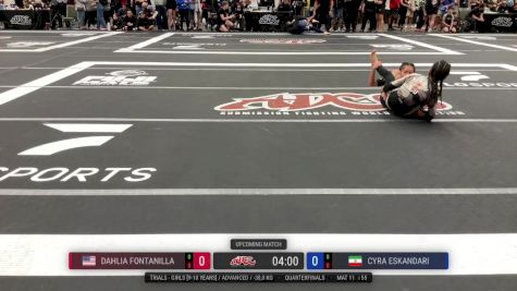 Cyra Eskandari vs Dahlia Fontanilla 2025 ADCC Orlando Open/Youth Trials