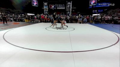 100 lbs Rnd Of 128 - Chase Karenbauer, PA vs Max Schroeder, WI