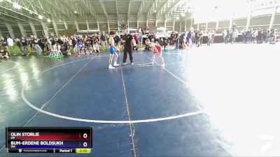 125 lbs Semifinal - Olin Storlie, OR vs Bum-Erdene Boldsukh, WA