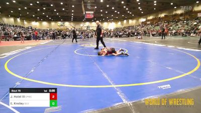 60 lbs Consolation - Joseph Hotel III, Ceres Pups Wrestling Club vs Everett Kreiley, Silver State Wrestling Academy