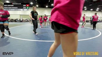 100 lbs Rr Rnd 1 - Lexi Ledford, SOTM Lady Outlaw Little vs Noah Kate Kovach, SOTM Big