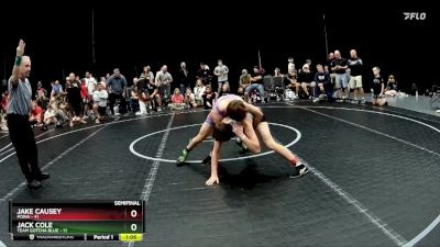 120 lbs Semis (4 Team) - Jake Causey, POWA vs Jack Cole, Team Gotcha Blue