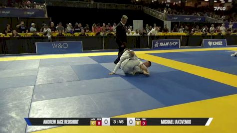 Michael Iakovenko vs Andrew Jace Redshirt 2026 Pan Kids Jiu-Jitsu IBJJF Championship