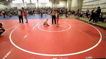 67-70 lbs 3rd Place - Carson Huffman, Fort Gibson Youth Wrestling vs Cash Brunson, Hilldale Youth Wrestling Club