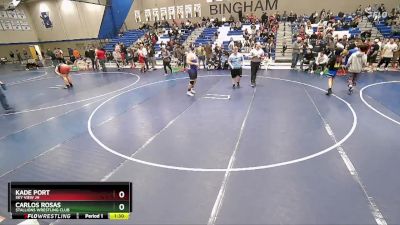 285 lbs Cons. Semi - Kade Port, Sky View JH vs Carlos Rosas, Stallions Wrestling Club