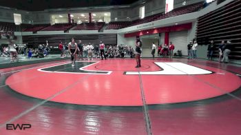 170 lbs Consolation - Ariya Wright, Choctaw HS Girls vs Taylor Thieman, Wyandotte HS Girls